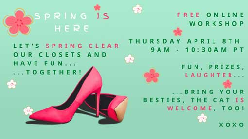 Spring Clear Your Closet